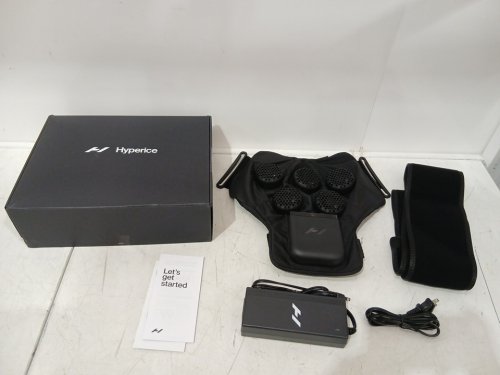 Hyperice X2 cordless Shoulder contrast therapy device with body straps / ac cable & charger- 40°F-121°F - black (modal: hx20002) image 4