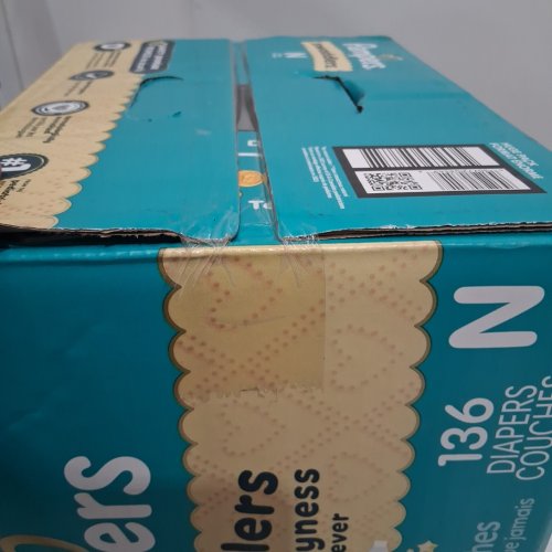136PK PAMPERS SWADDLERS SKIN SAFE DISPOSABLE DIAPERS - NEWBORN image 3
