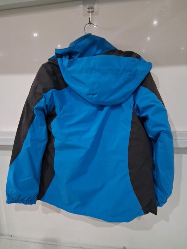 women's 3-in-1 winter interchange sports jacket -medium-blue/ black image 3