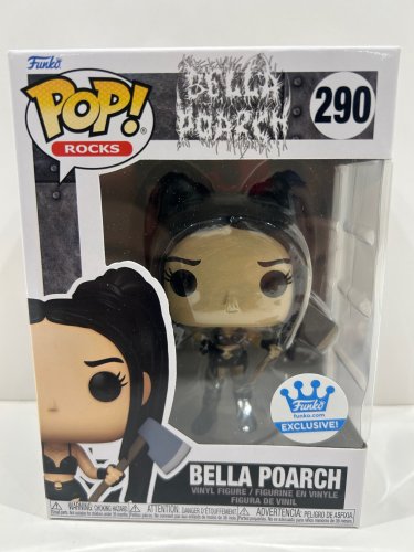 Funko pop! **funko exclusive** Rocks: Bella poarch - Bella poarch vinyl figure (#290) image 2