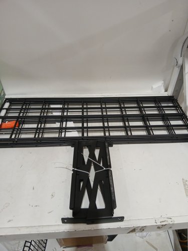 2pk Heavy Duty Wall Garage Shelving Steel Wall Mounted Shelving Unit - 12"x36" - black (model: lr1272) image 6