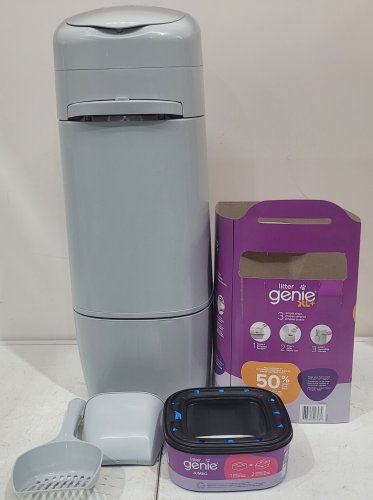 LITTER GENIE XL+ CAT LITTER DISPOSAL SYSTEM - GRAY (MODEL: XL+) image 2