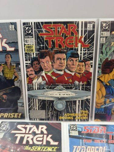 7 ASSTD STAR TREK THE NEXT GENERATION COMICS (LOT#3) image 8