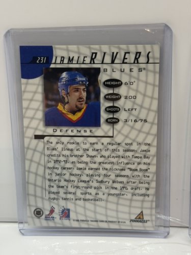 6 ASSTD SIGNED 1998 PINNACLE BE A PLAYER NHL HOCKEY CARDS image 13
