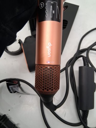 6PC DYSON i.d curly + coily airwrap multi styler and hair dryer with bluetooth - amber silk ( model: hs08) image 7