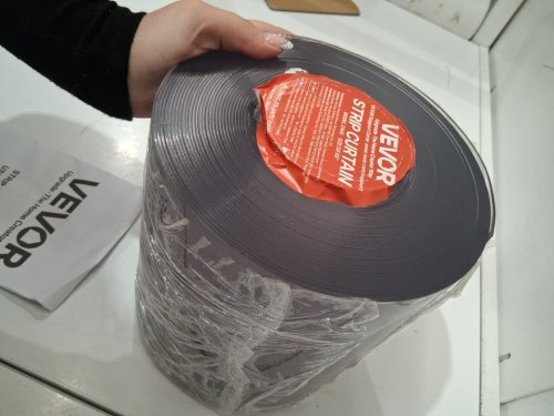 Clear PVC Smooth Curtain Strip Door Bulk Roll - 50FT X 8" X 0.08" - CLEAR (MODEL: zav0) image 4