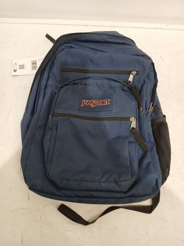 Jansport ergonomic laptop backpack - 17" - navy blue (model: js0a47jk003) image 4