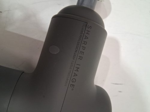 Sharper Image Compact Sport Power Percussion Massager - grey (model: 2437599) image 6