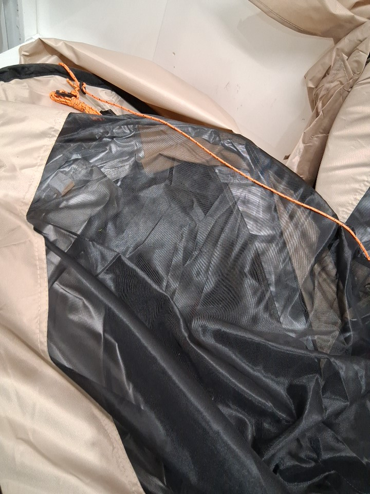 Waterproof MESH Outdoor Pop-up Sports Tent 72" x 76.8" - clear/brown (model: 121084) image 4