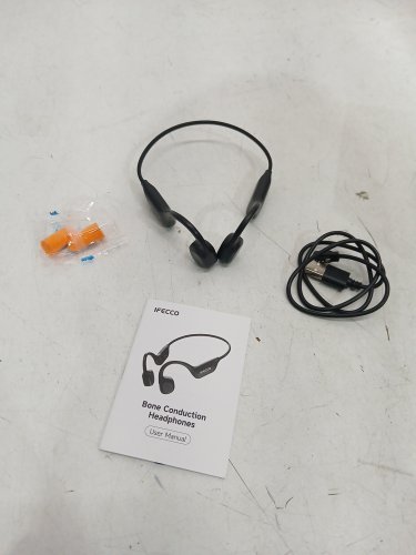 IFECCO Bone Conduction Bluetooth Wireless Headphones with Microphone - black (Model: X29) image 2