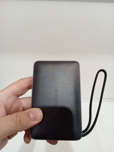 UGREEN MagFlow Qi2.2 25W Magnetic Power Bank with Built-in Cable - 10000mAh - Black - (Model: PB773) image 3