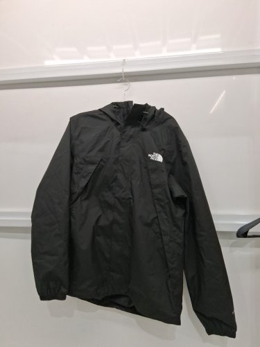 MENS THE NORTH FACE ANTORA JACKET - MEDIUM - BLACK image 2