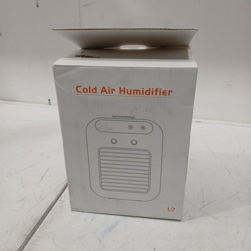 PORTABLE COLD AIR HUMDIFIER WITH 2 FAN SPEEDS - 500ML -WHITE - (MODEL:L7) image 2