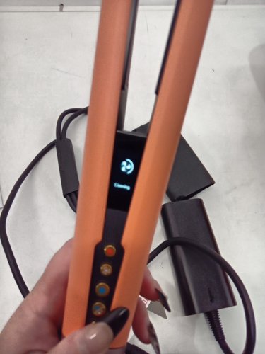 dyson airstrait wet to dry hair straightener - LIMITED EDITION APRICOT/ TOPAZ  (model: ht01) image 7