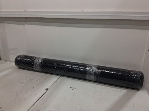 futurwit heavy duty absorbent indoor/outdoor front entryway mat - 48" x 72" - black/grey image 4