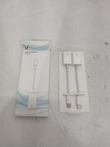 2pk usb-c to usb 3.0 adapter - white image 2