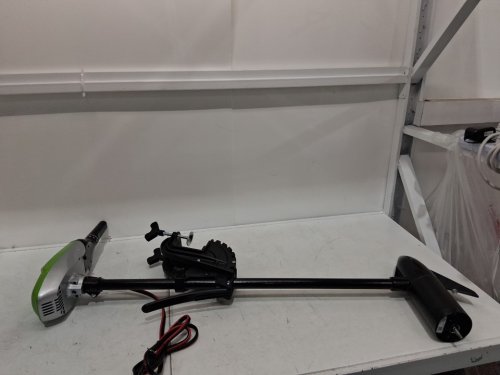 GREENWORKS TROLLING MOTOR FOR BOAT USE - 55lbs THRUST - 12V - GREEN (MODEL: 9000107) image 3