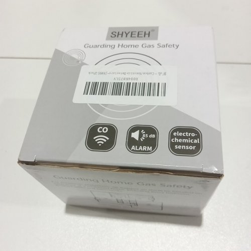 2PK SHYEEH CARBON MONOXIDE DETECTOR with Sensitive Sensor, Digital Display and Sound Warning - WHITE image 7