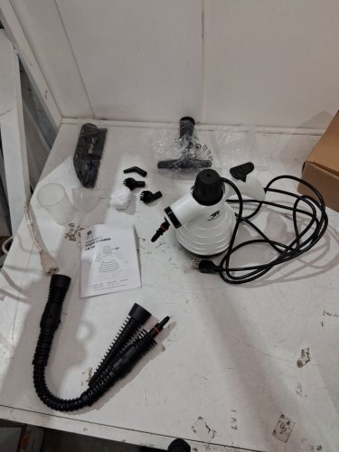 mlmlant handheld Multipurpose Portable steam cleaner - white (model:em-308) image 2