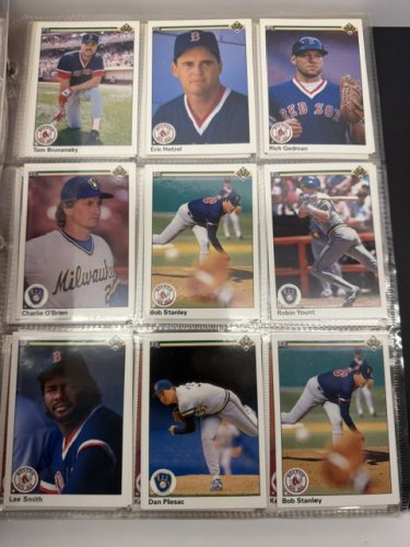 800 APPROX ASSSTD UPPER DECK 1990 MLB BASEBALL CARDS image 17