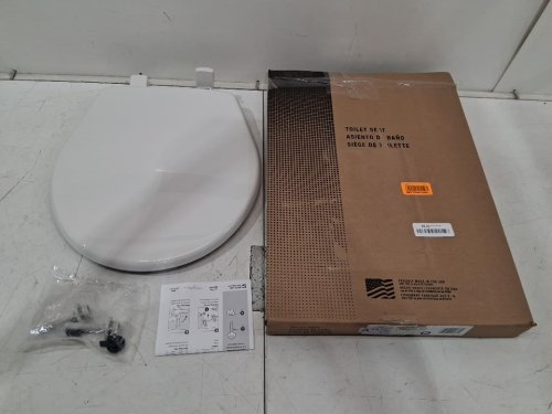 BEMIS PLASTIC round TOILET SEAT - WHITE (MODEL: 730slec000) image 2