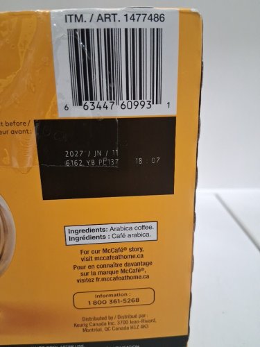 80PK mccafe Premium Roast Coffee keurig cups - 516g image 4