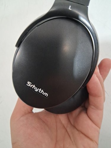 Srhythm NC35 Wireless Bluetooth 5.0 Noise Cancelling Headphones - Black image 5