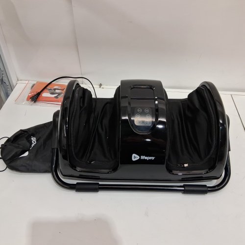 LIFEPRO SHIATSU KNEADING AND ROLLING MASSAGER WITH REMOTE - BLACK (MODEL: CA-LP-RLXTX-BLK) image 4