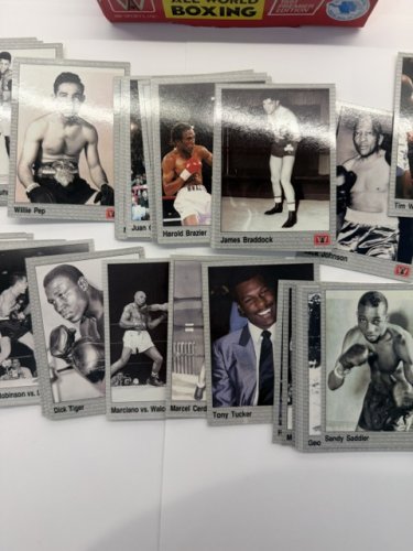 ASSTD 1991 PREMIER EDITION ALI WORLD BOXING CARDS image 3