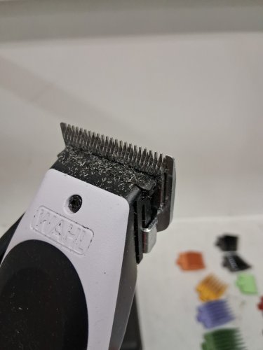 Wahl Color Pro Cord/Cordless Haircut and Beard Kit with 12 Attachment Guards - black/white (model: 1656565/3303) image 4