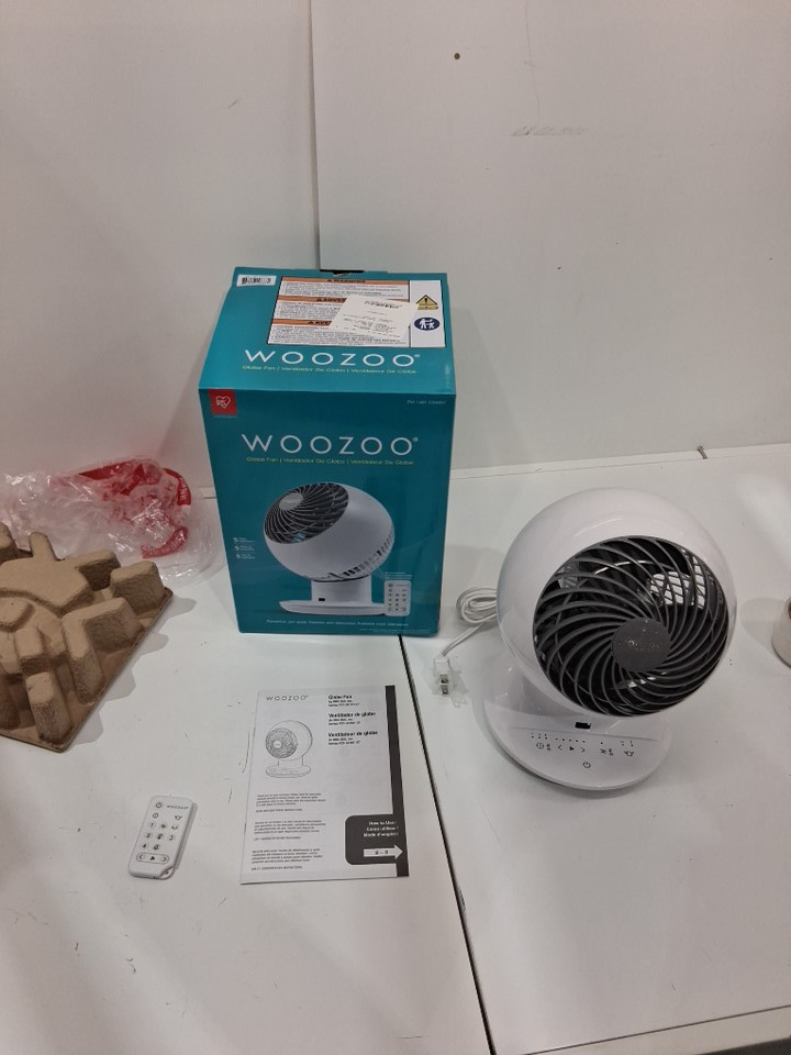 IRIS Woozoo 5-Speed OSCILLATING Globe Fan - 82FT RANGE - WHITE (Model: PCF-SC15T-CT/2354207) image 2