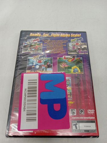 Playstation 2 Street Fighter Alpha Anthology PS2 Video Game image 3