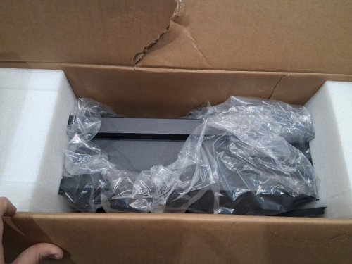 costway infrared quartz electric fireplace insert with remote 23'' black (model:fp10357us-bk) image 3