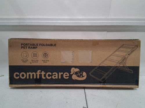 COMFTCARE Folding Portable Pet Ramp for Low Bed Car, 4 Adjustable Height - 21" image 2
