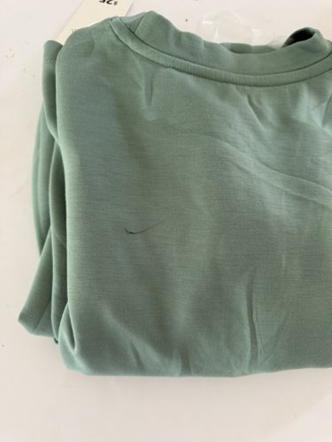 WOMEN'S GEORGE SOFT TEE DRESS WITH POCKETS - LARGE - TEAL (STYLE: GRS69098LD) image 2