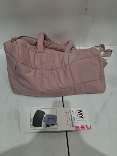 Mytagalongs large duffle bag Cloud Duffle Bag - beige - 20″ X 11.5″ X 10″ - (model: 1984444) image 3