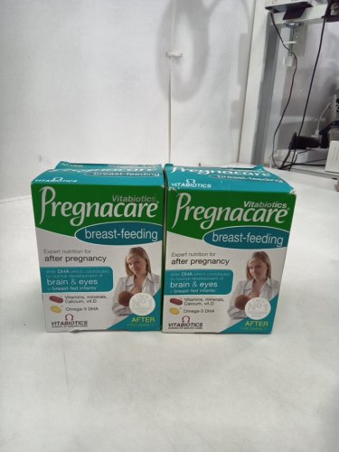 2 (84 TABLETS) Vitabiotics Pregnacare Breast-Feeding nutrition for after pregnancy omega-3 DHA AND calcium - image 2