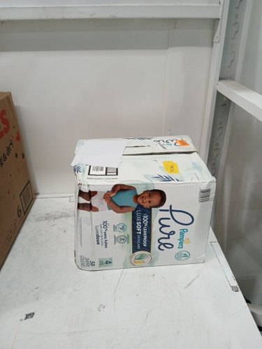 58PK Pampers Pure 100% Leakproof Baby Diapers - Size 4 image 2