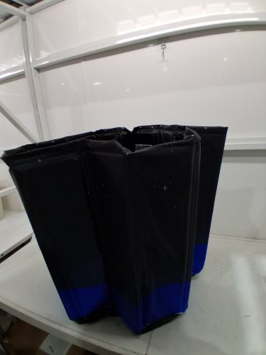 WAVYEASE Portable Bath Tub for Adults - 31" X 31" X 26" / 80 GALLONS - black/blue - (model: we10-1) image 2