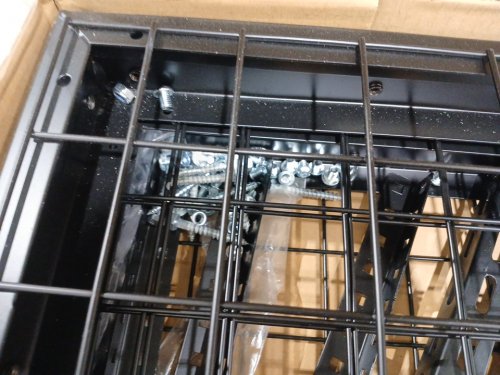 FLEXIMOUNTS Overhead Garage Storage Rack - 4FT X 8FT - 600LB cap - black (model: gr48B) image 7