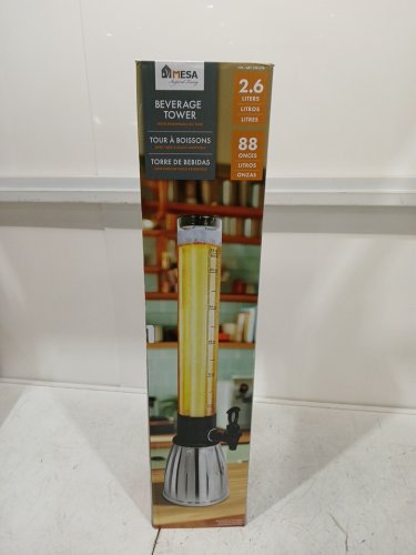 Mesa inspired living Beverage Tower with removable ice tube - 2.6L - CLEAR (MODEL: 1981256) image 2