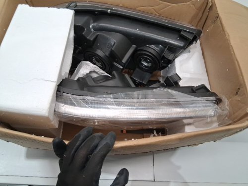WEELMOTO Halogen Headlights Assembly for 2001-2003 Toyota Highlander (model: tyhl01) image 5