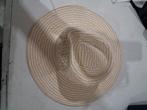 WOMEN'S Banana Republic Classic Panama Straw Hat - OSFM - beige / white (Style: 1972749) image 2
