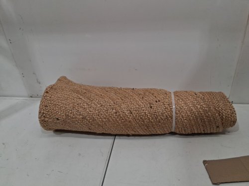 Craft Trade Natural Jute Area Rug Boho Reversible Sisal Oval Rug - 5ft x 7ft - natural jute image 3
