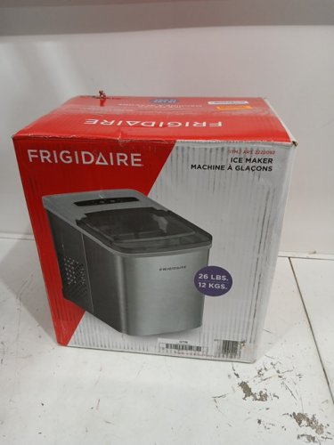 Frigidaire Stainless Steel Countertop Ice Maker with 26 lb/Day bullet ice - Silver (model: EFIC127-SS-SC-EP) image 2