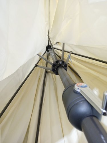 SANGMUCEN Patio Umbrella - 9FT  - BEIGE (model: hpu009W) image 4