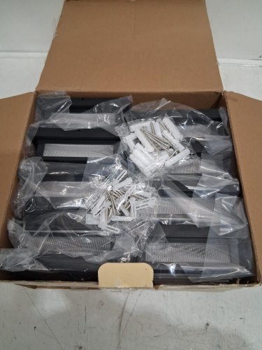 8PK OUTDOOR WATERPROOF SOLAR POST CAP LIGHTS - 4"X4" - BLACK (model: zt-01) image 3