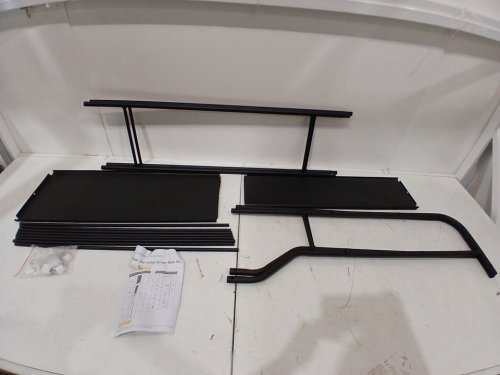 UDEAR 3-TIER Bathroom Over the Toilet Rack Storage Organizer Stand - 26" x 10" x 65" - Black (model: rack-mj) image 3