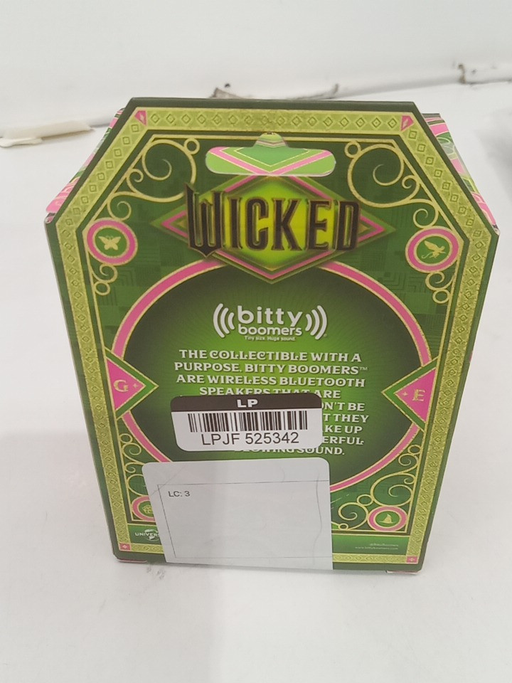 bitty boomers Wicked collectible Bluetooth speaker - Glinda (MODEL: BB5) image 3