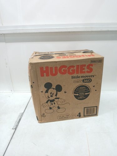 144PK HUGGIES LITTLE MOVERS HUGGFIT 360° - SIZE 4 - DISNEY image 2